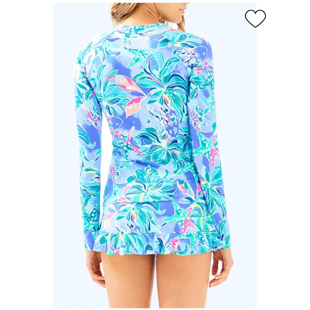 Lilly Pulitzer UPF50+ Sunny Rashguard Large